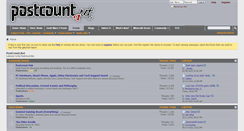 Desktop Screenshot of postcount.net